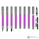 Monteverde USA Ritma Anodized Fountain Pen in Purple Fountain Pen