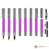 Monteverde USA Ritma Anodized Fountain Pen in Purple Fountain Pen