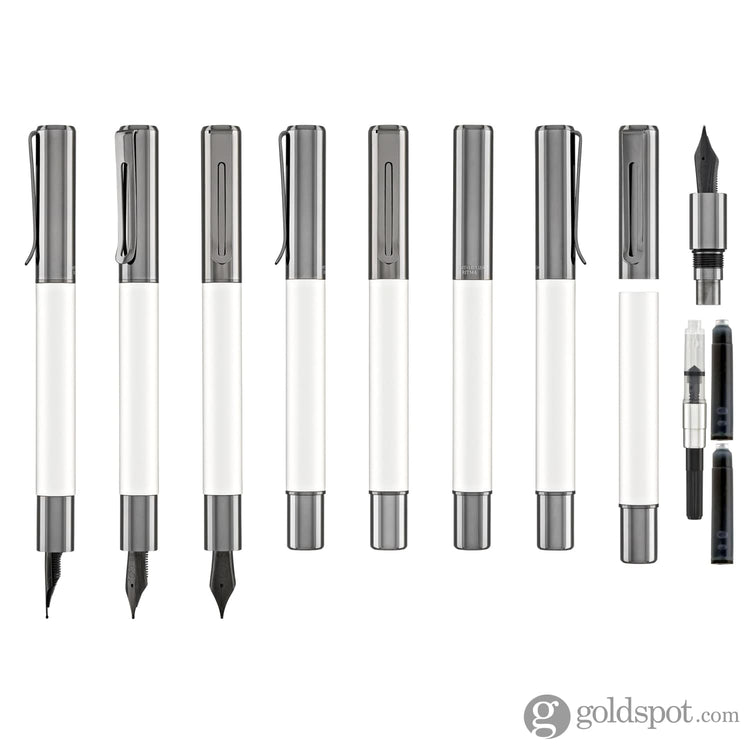 Monteverde USA Ritma Anodized Fountain Pen in Silver Fountain Pen