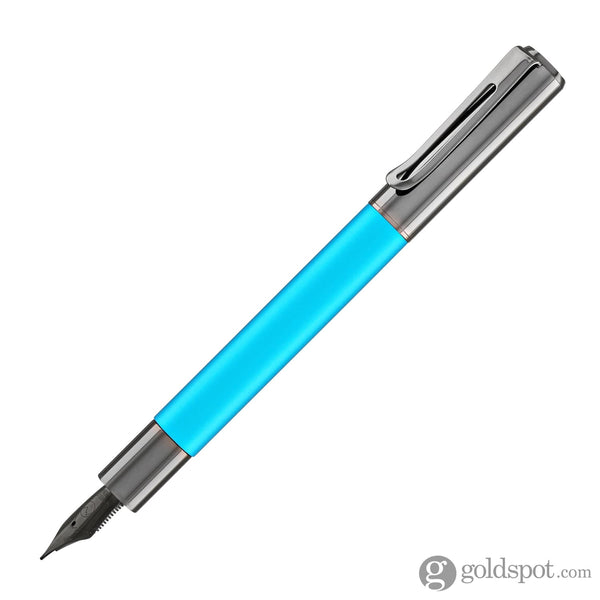 Monteverde USA Ritma Anodized Fountain Pen in Turquoise Fountain Pen