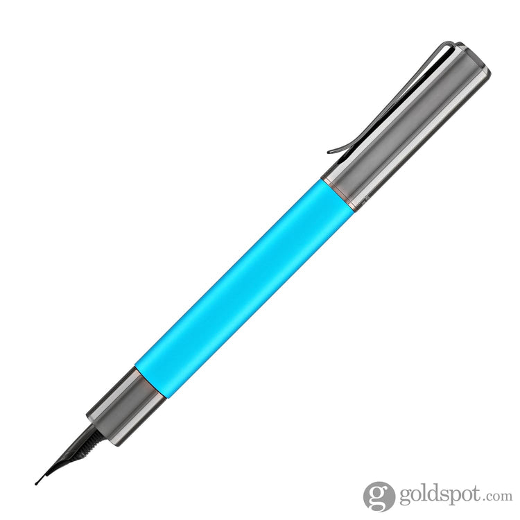 Monteverde USA Ritma Anodized Fountain Pen in Turquoise Fountain Pen