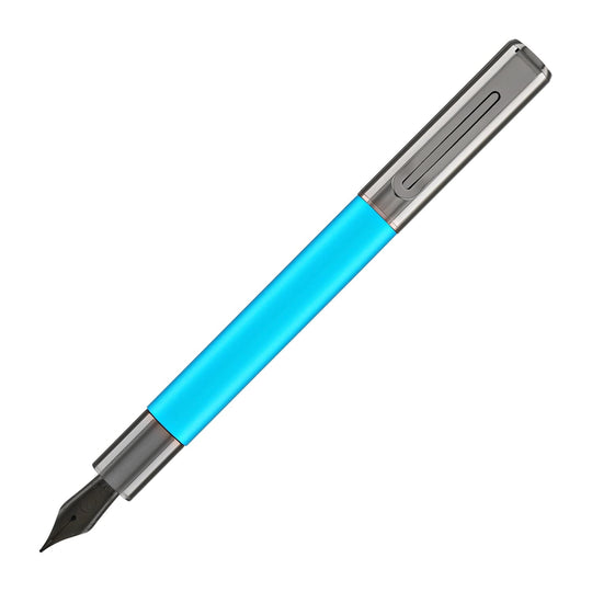 Monteverde USA Ritma Anodized Fountain Pen in Turquoise