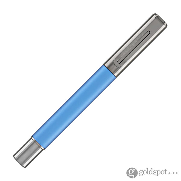 Monteverde USA Ritma Anodized Rollerball Pen in Blue Rollerball Pen