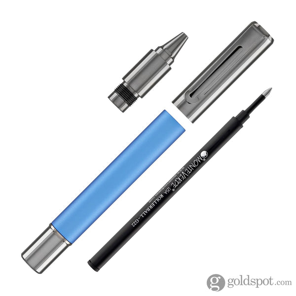 Monteverde USA Ritma Anodized Rollerball Pen in Blue Rollerball Pen