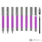 Monteverde USA Ritma Anodized Rollerball Pen in Purple Rollerball Pen