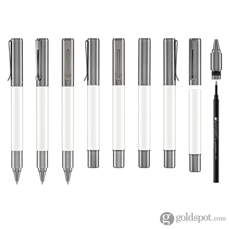 Monteverde USA Ritma Anodized Rollerball Pen in Silver Rollerball Pen