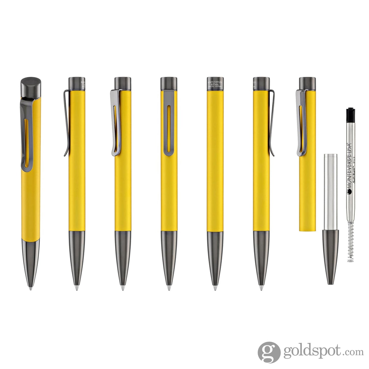 Monteverde USA Ritma Ballpoint Pen in Mimosa Ballpoint Pens