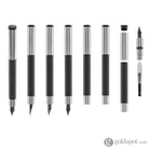 Monteverde USA Ritma Convertible Pocket-Neck Fountain Pen in Gala Black Fountain Pen