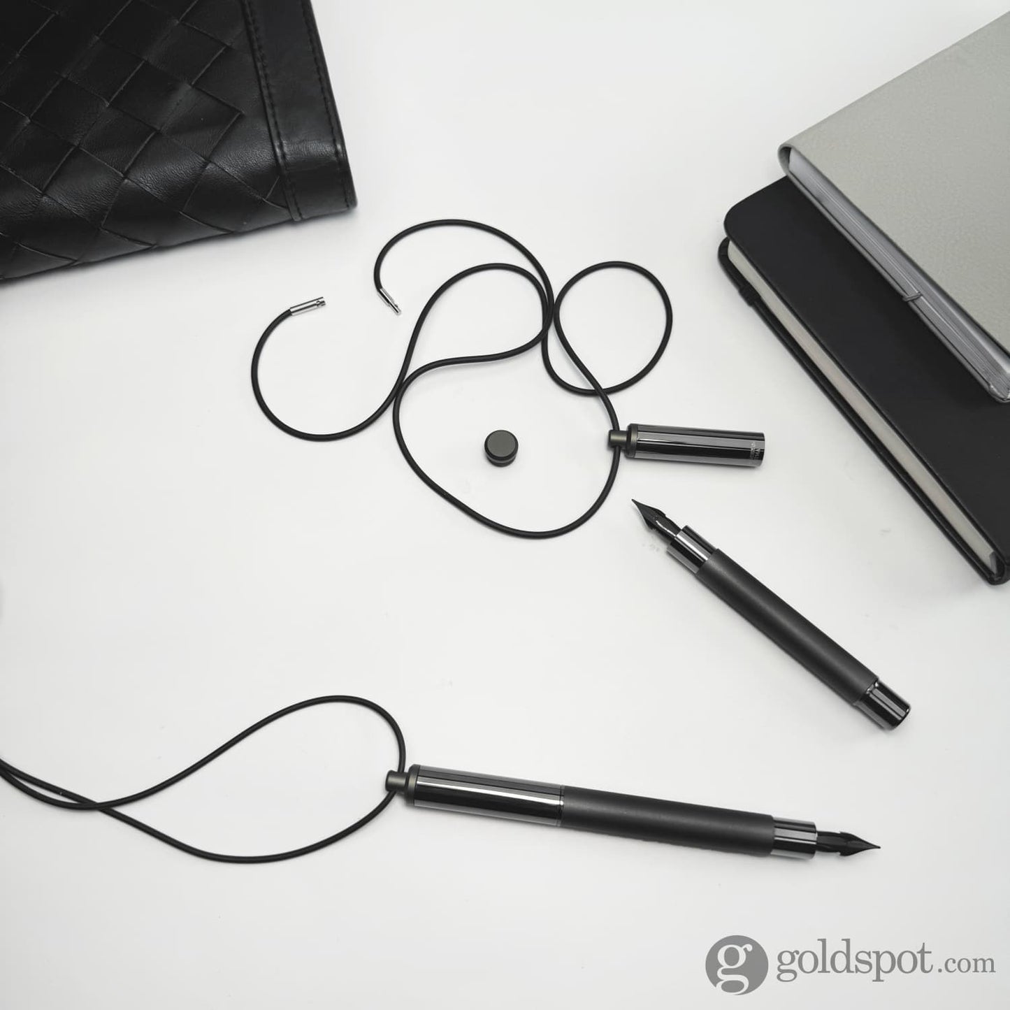 Monteverde USA Ritma Convertible Pocket-Neck Fountain Pen in Gala Black Fountain Pen