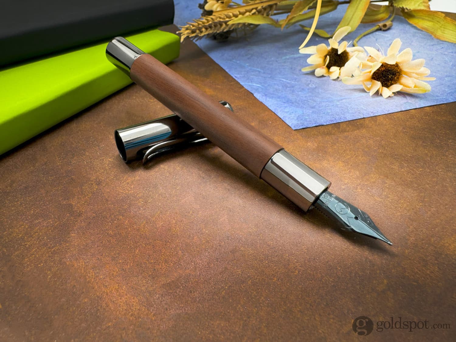 Monteverde USA Ritma Fountain Pen in Walnut - Goldspot Pens
