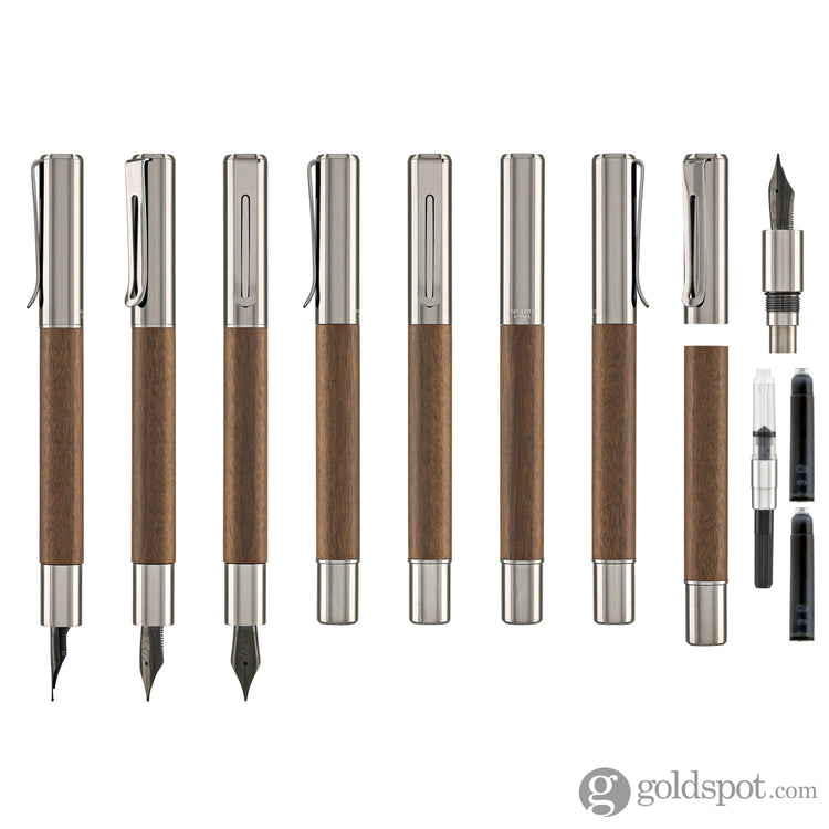 Monteverde Ritma Fountain Pen in Walnut Fountain Pen