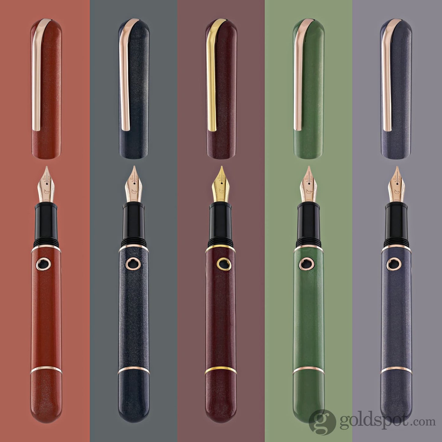 Nahvalur 365 Anniversary Fountain Pen in Roiro Garnet Fountain Pen