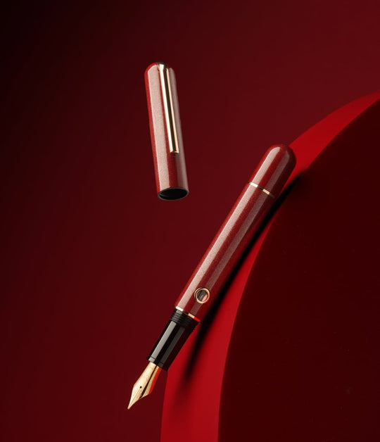 Nahvalur 365 Anniversary Fountain Pen in Roiro Garnet