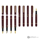 Nahvalur 365 Anniversary Fountain Pen in Roiro Garnet Fountain Pen