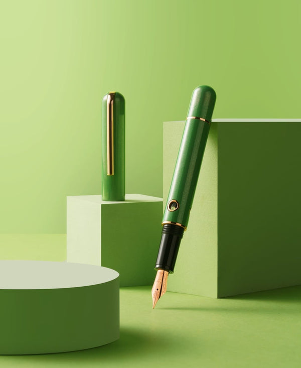 Nahvalur 365 Anniversary Fountain Pen in Roiro Jade Fountain Pen