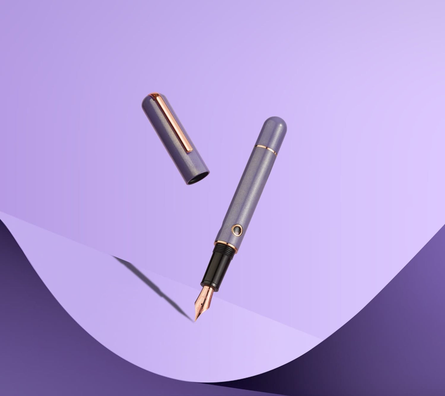 Nahvalur 365 Anniversary Fountain Pen in Roiro Lilac Fountain Pen