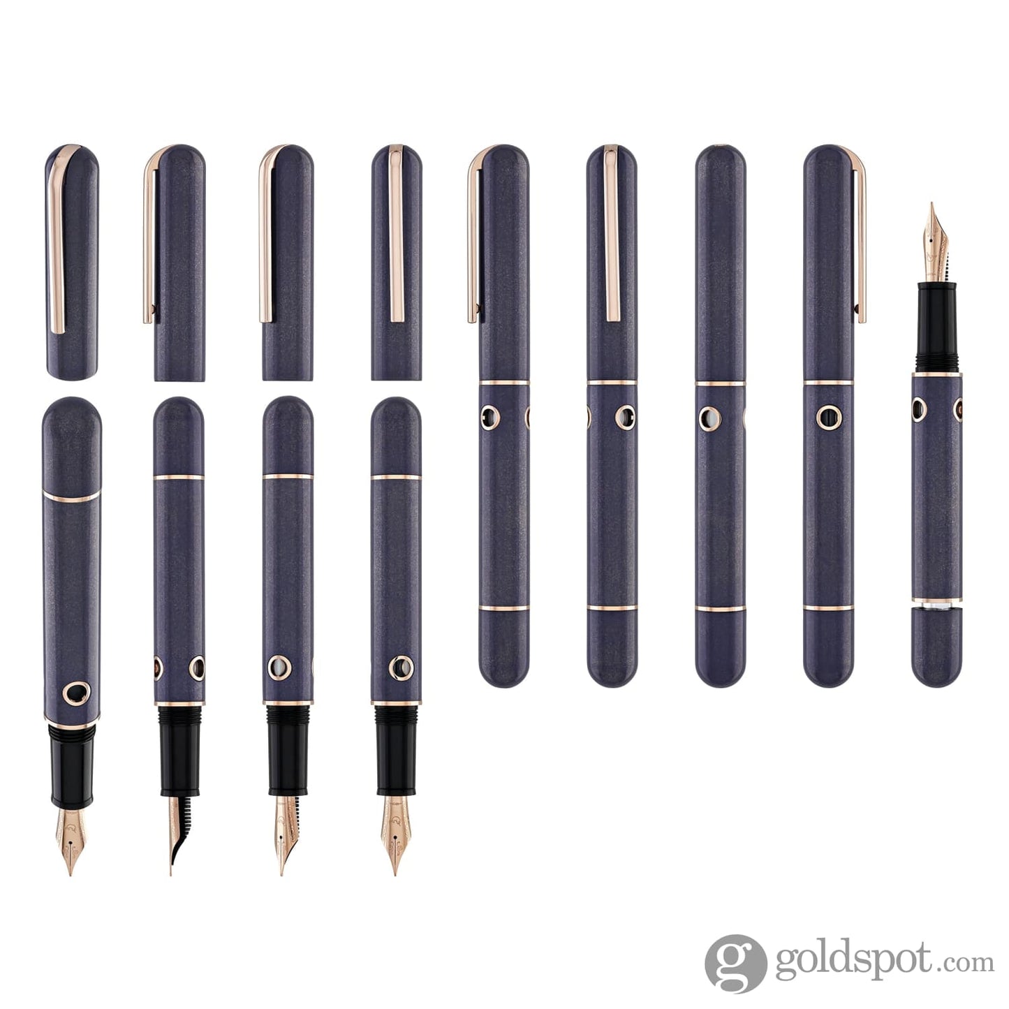 Nahvalur 365 Anniversary Fountain Pen in Roiro Lilac Fountain Pen