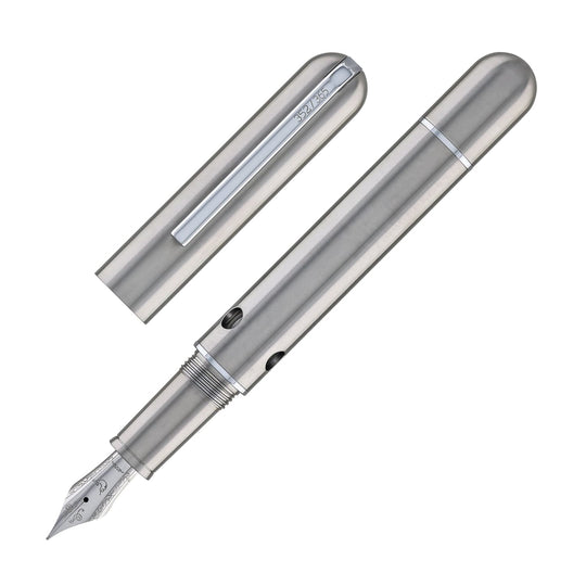 Nahvalur 365 Anniversary Fountain Pen in Plongeur Titanium - Limited Edition