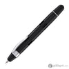 Nahvalur Eclipse Retractable Fountain Pen in Black with Silver Trim Fountain Pen