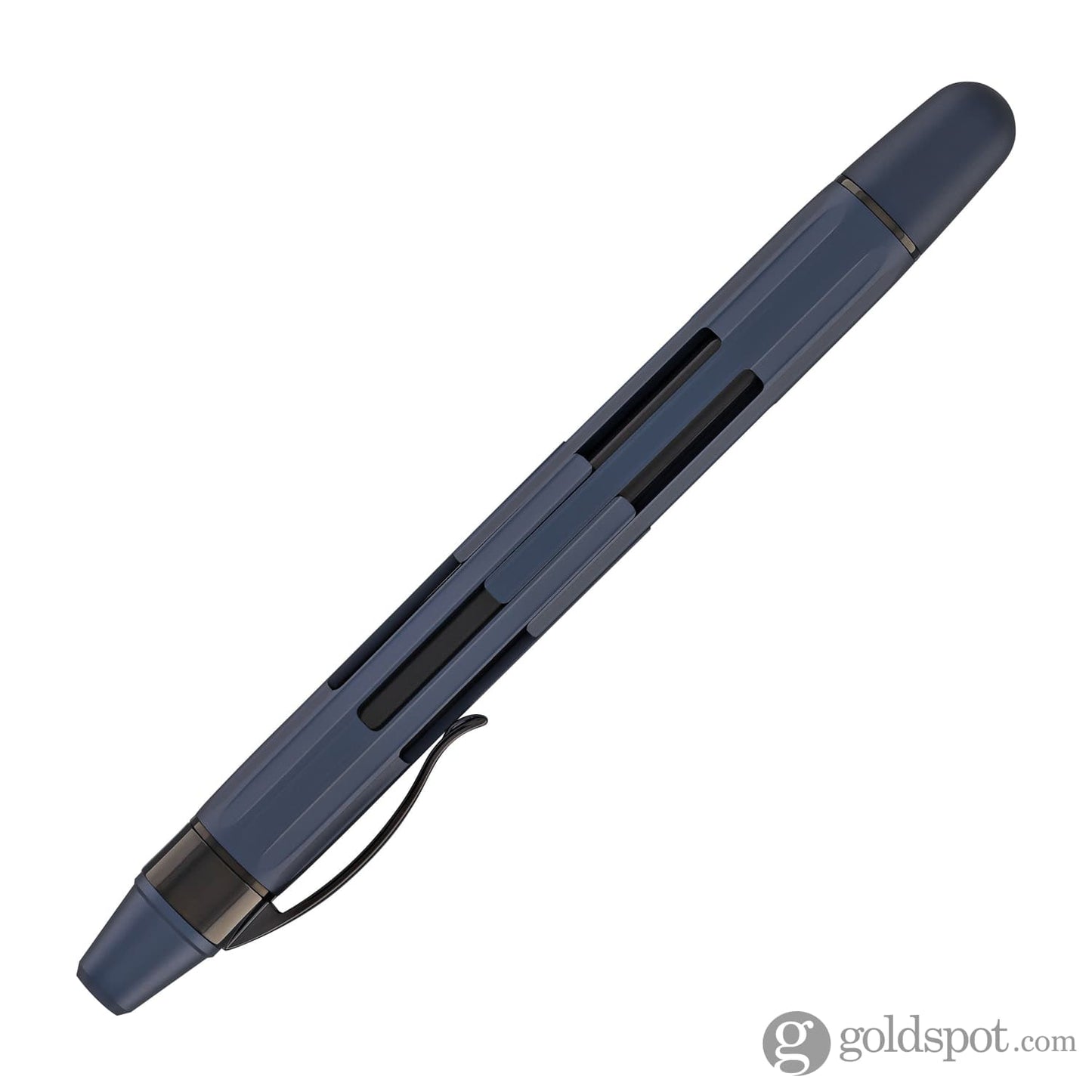 Nahvalur Eclipse Retractable Fountain Pen in Cobalt with Black Trim Fountain Pen