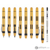 Nahvalur Eclipse Retractable Fountain Pen in Electrum Fountain Pen