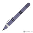 Nahvalur Eclipse Retractable Fountain Pen in Hepatizon with Silver Trim Fountain Pen