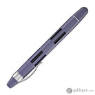 Nahvalur Eclipse Retractable Fountain Pen in Hepatizon with Silver Trim Fountain Pen
