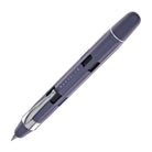 Nahvalur Eclipse Retractable Fountain Pen in Hepatizon with Silver Trim Fountain Pen