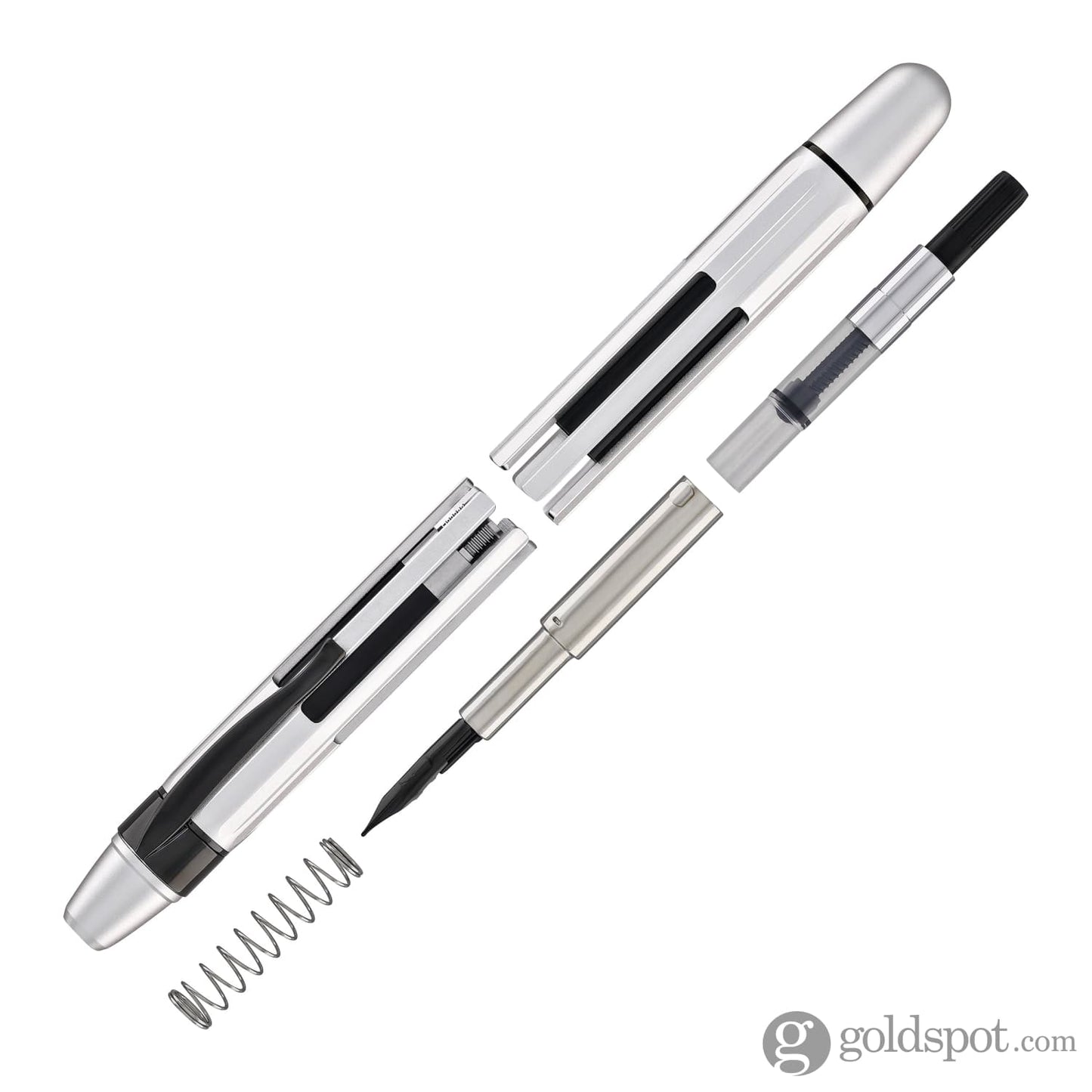 Nahvalur Eclipse Retractable Fountain Pen in Iridium Fountain Pen