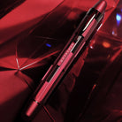 Nahvalur Eclipse Retractable Fountain Pen in Ruby with Black Trim Fountain Pen