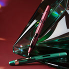 Nahvalur Eclipse Retractable Fountain Pen in Ruby with Black Trim Fountain Pen