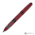 Nahvalur Eclipse Retractable Fountain Pen in Ruby with Black Trim Fountain Pen