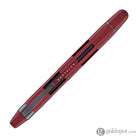 Nahvalur Eclipse Retractable Fountain Pen in Ruby with Black Trim Fountain Pen