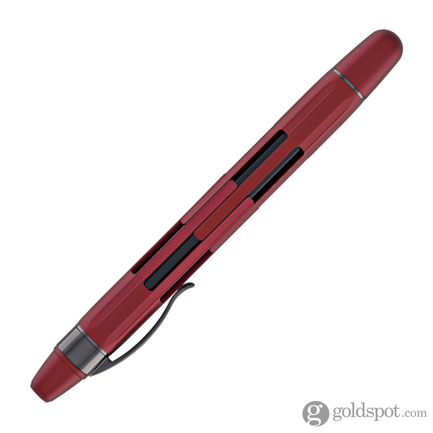 Nahvalur Eclipse Retractable Fountain Pen in Ruby with Black Trim Fountain Pen