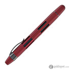 Nahvalur Eclipse Retractable Fountain Pen in Ruby with Black Trim Fountain Pen