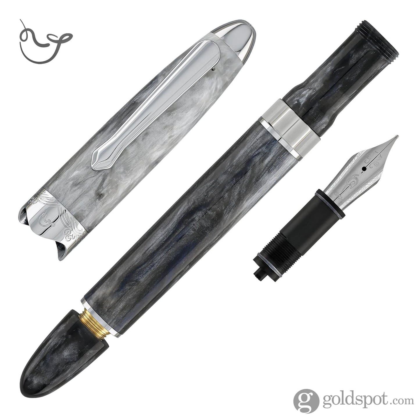 Nahvalur Horizon Fountain Pen in Aurora Fountain Pen