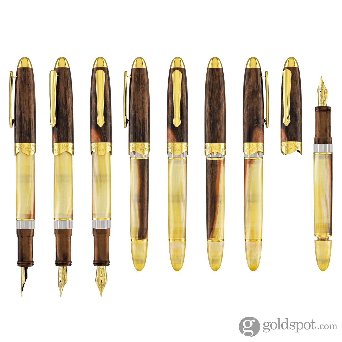 Nahvalur (Narwhal) Horizon Fountain Pen in Desert Fountain Pen