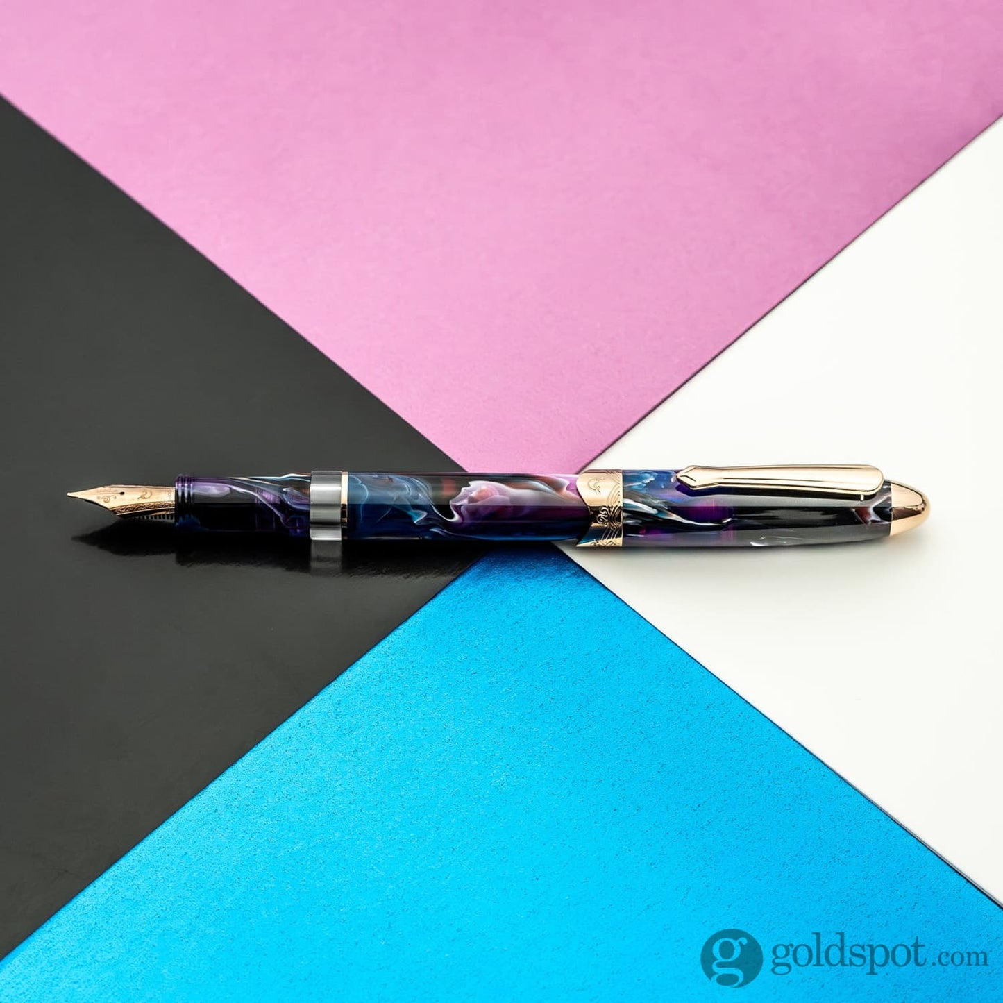 Nahvalur (Narwhal) Horizon Fountain Pen in Polar Night Limited Edition Fountain Pen