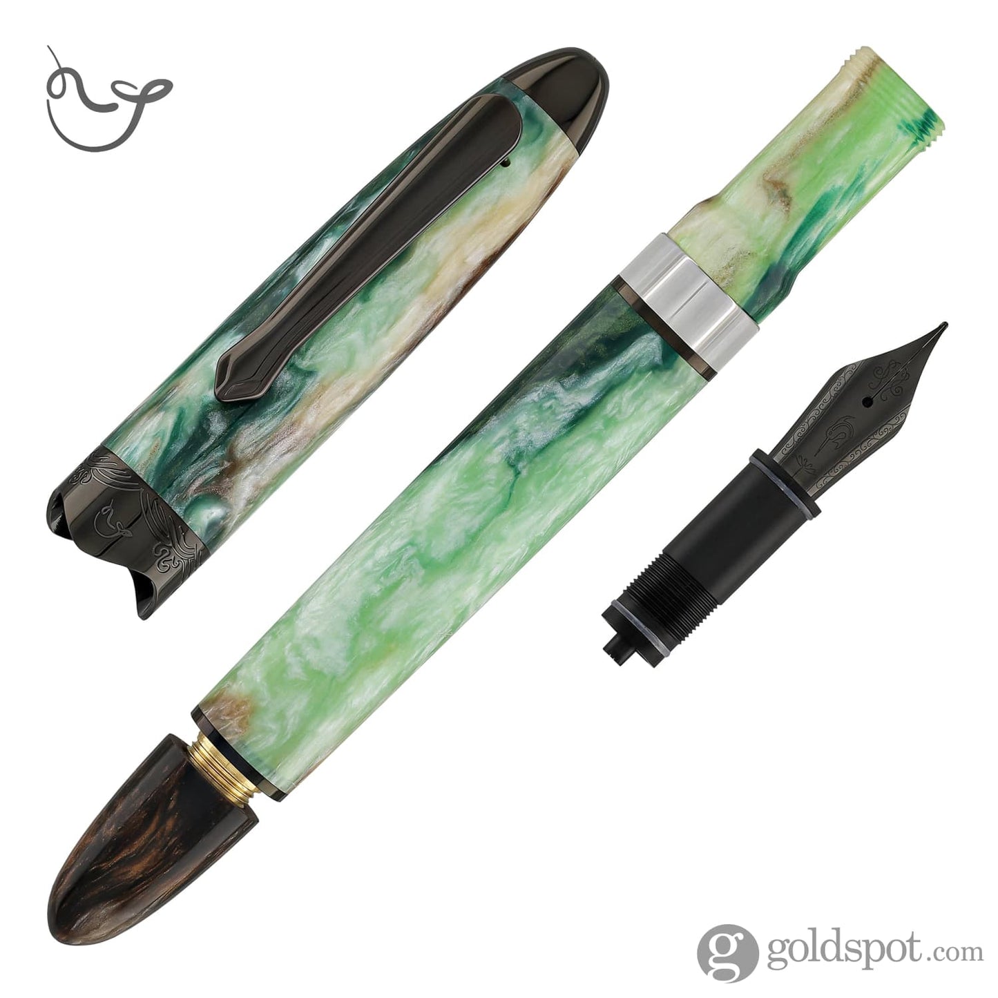 Nahvalur Horizon Fountain Pen in Twilight Fountain Pen