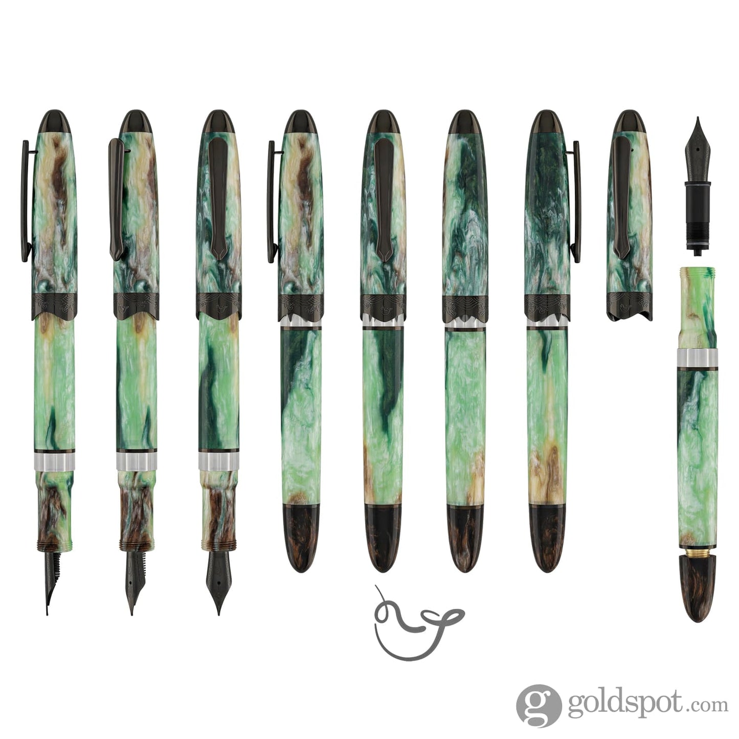 Nahvalur Horizon Fountain Pen in Twilight Fountain Pen