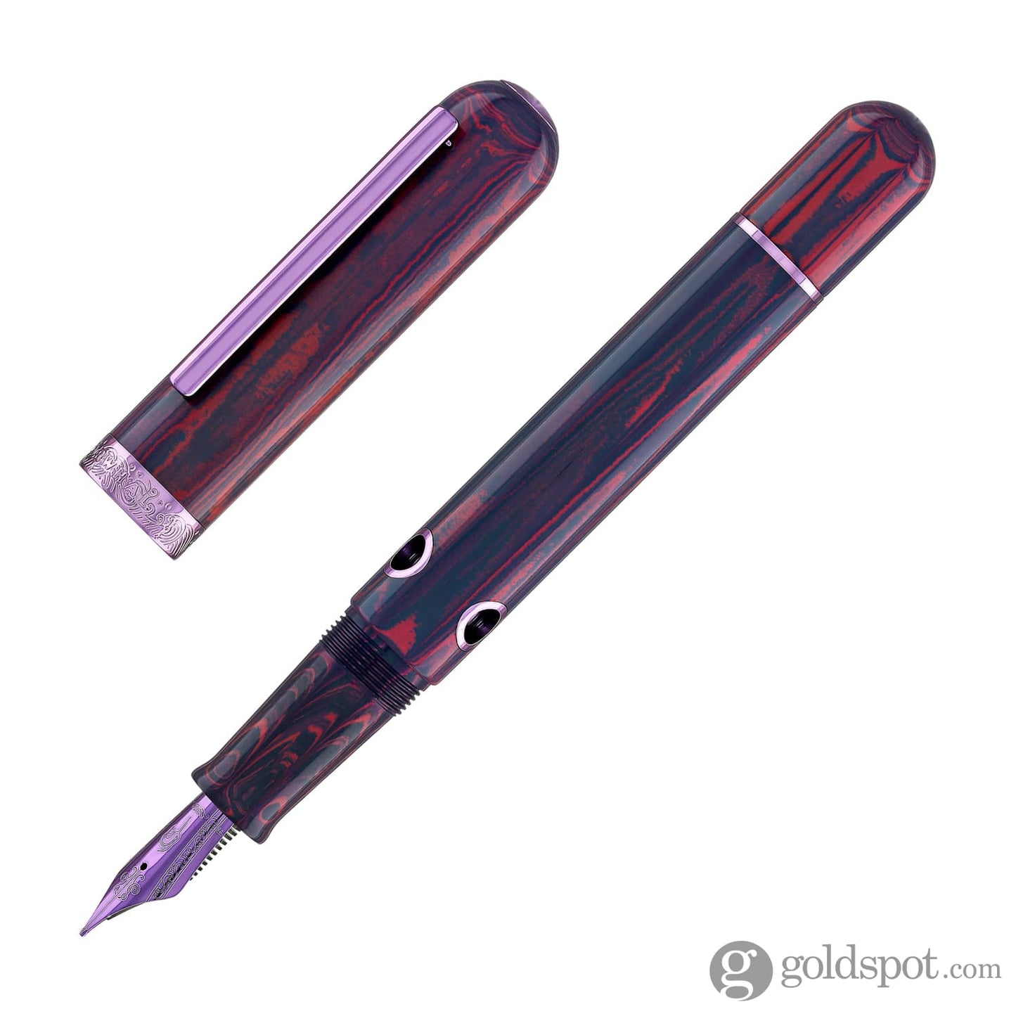 Nahvalur Nautilus Fountain Pen in Anthias Violet Fountain Pen