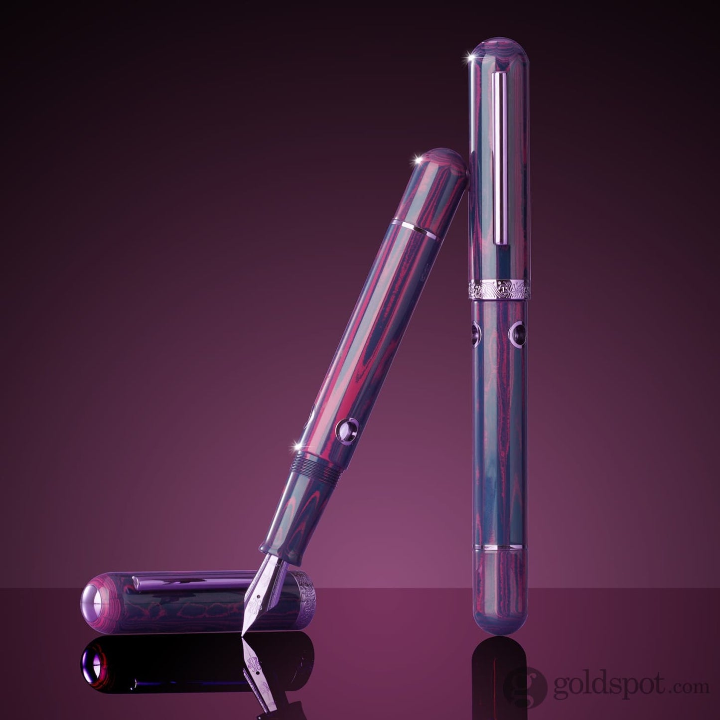 Nahvalur Nautilus Fountain Pen in Anthias Violet Fountain Pen