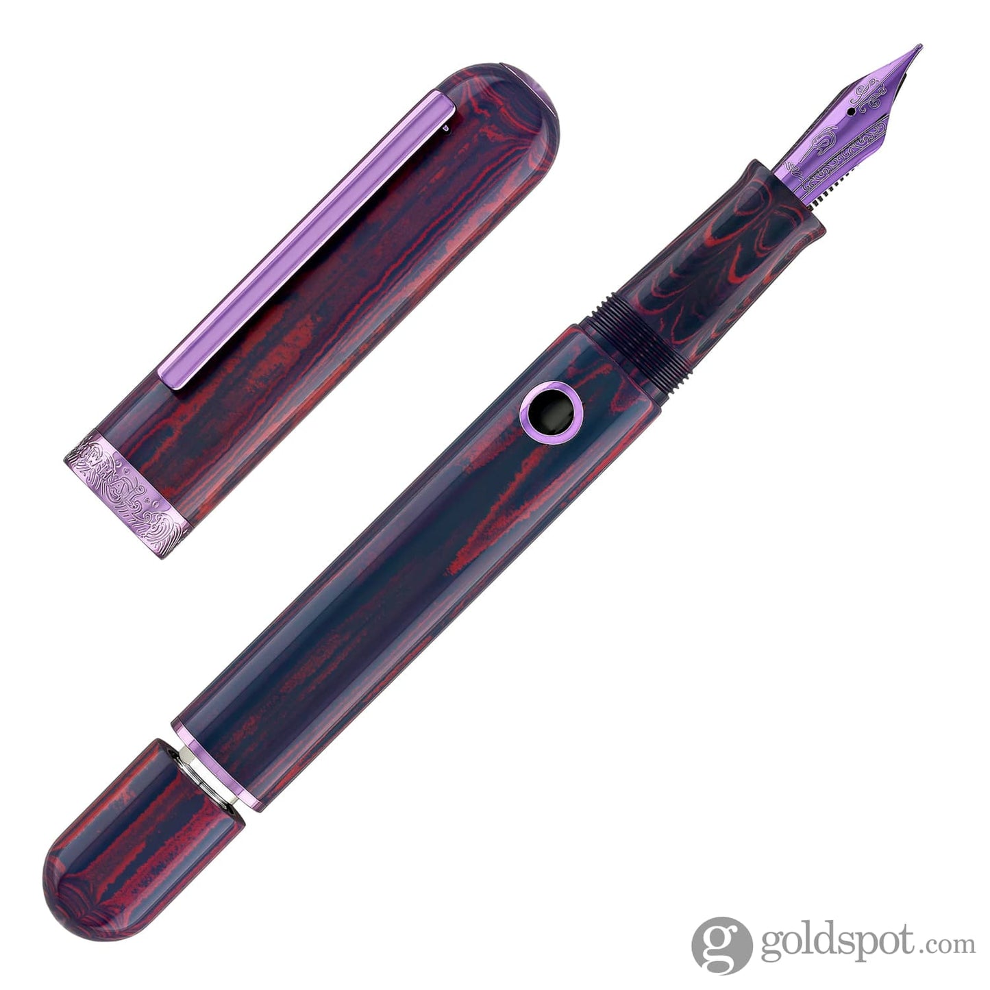 Nahvalur Nautilus Fountain Pen in Anthias Violet Fountain Pen