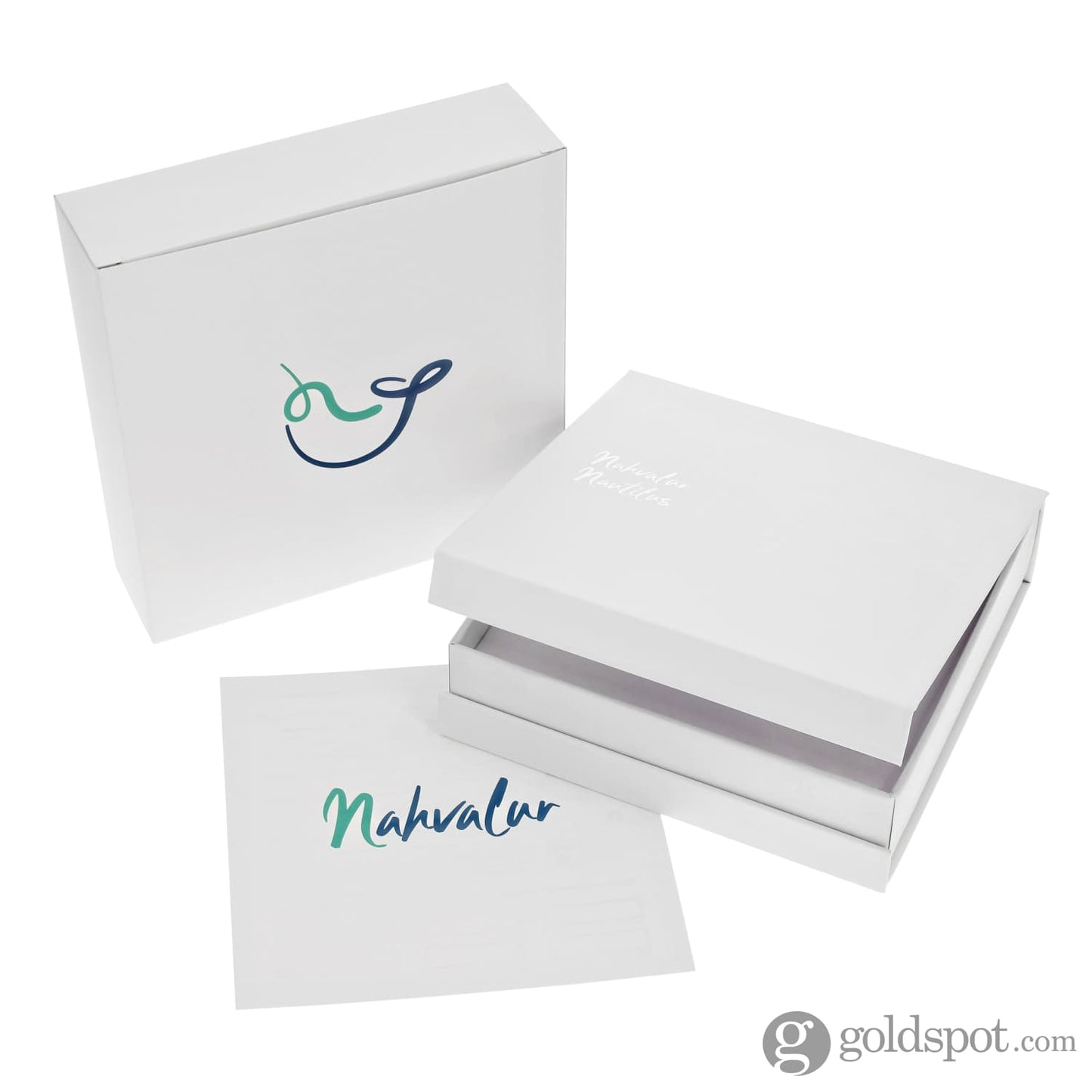 Nahvalur Nautilus Fountain Pen in Cephalopod with Silver Trim Fountain Pen