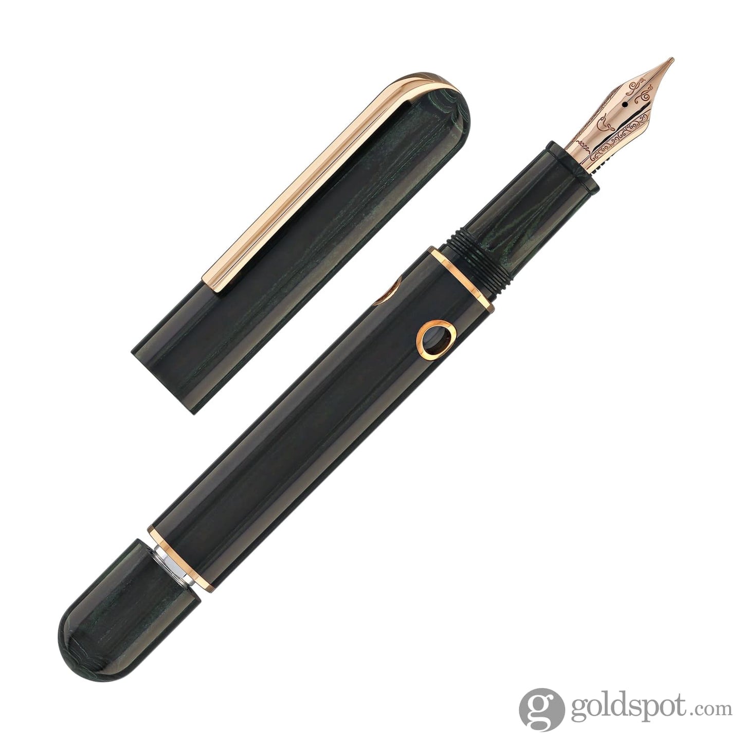 Nahvalur Nautilus Fountain Pen in Chelonia Green Fountain Pen