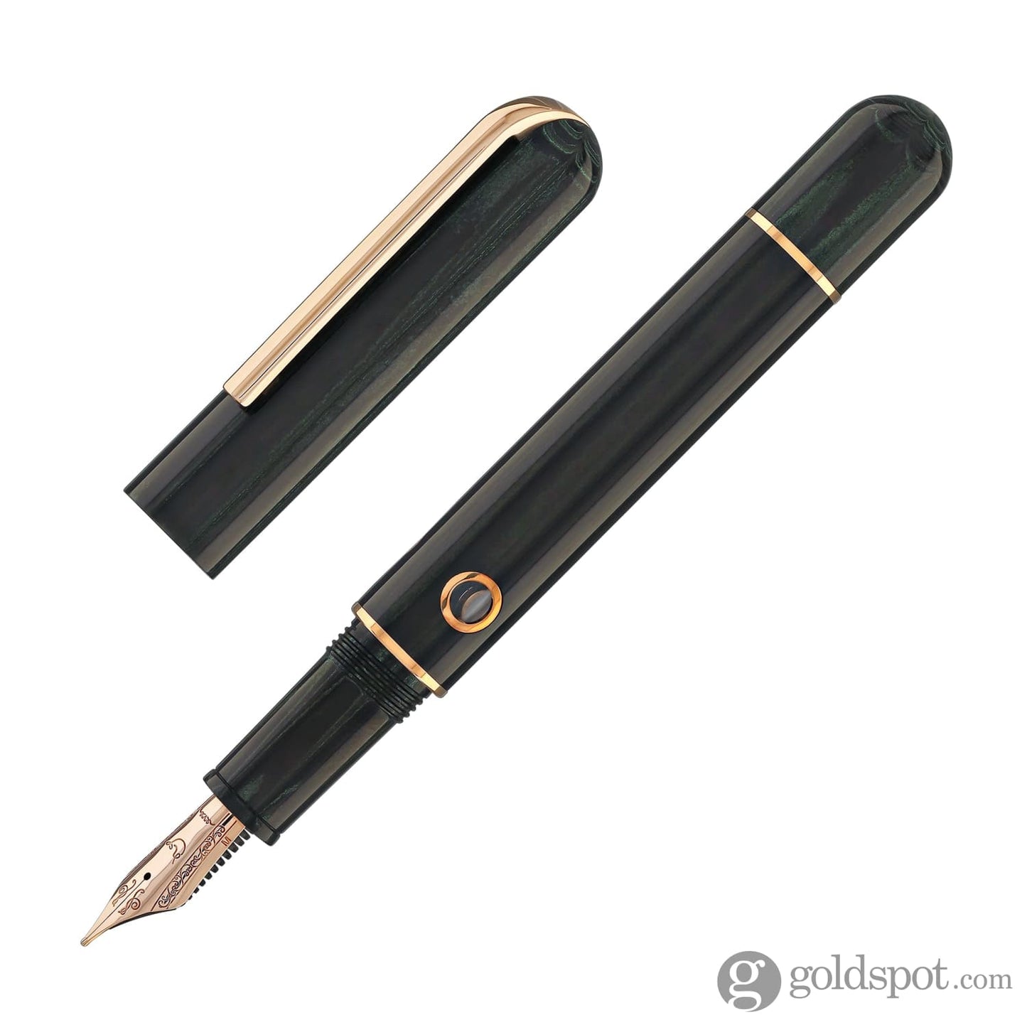 Nahvalur Nautilus Fountain Pen in Chelonia Green Fountain Pen