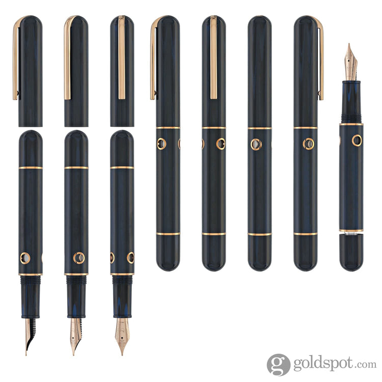Nahvalur Nautilus Fountain Pen in Maylandia Blue Fountain Pen