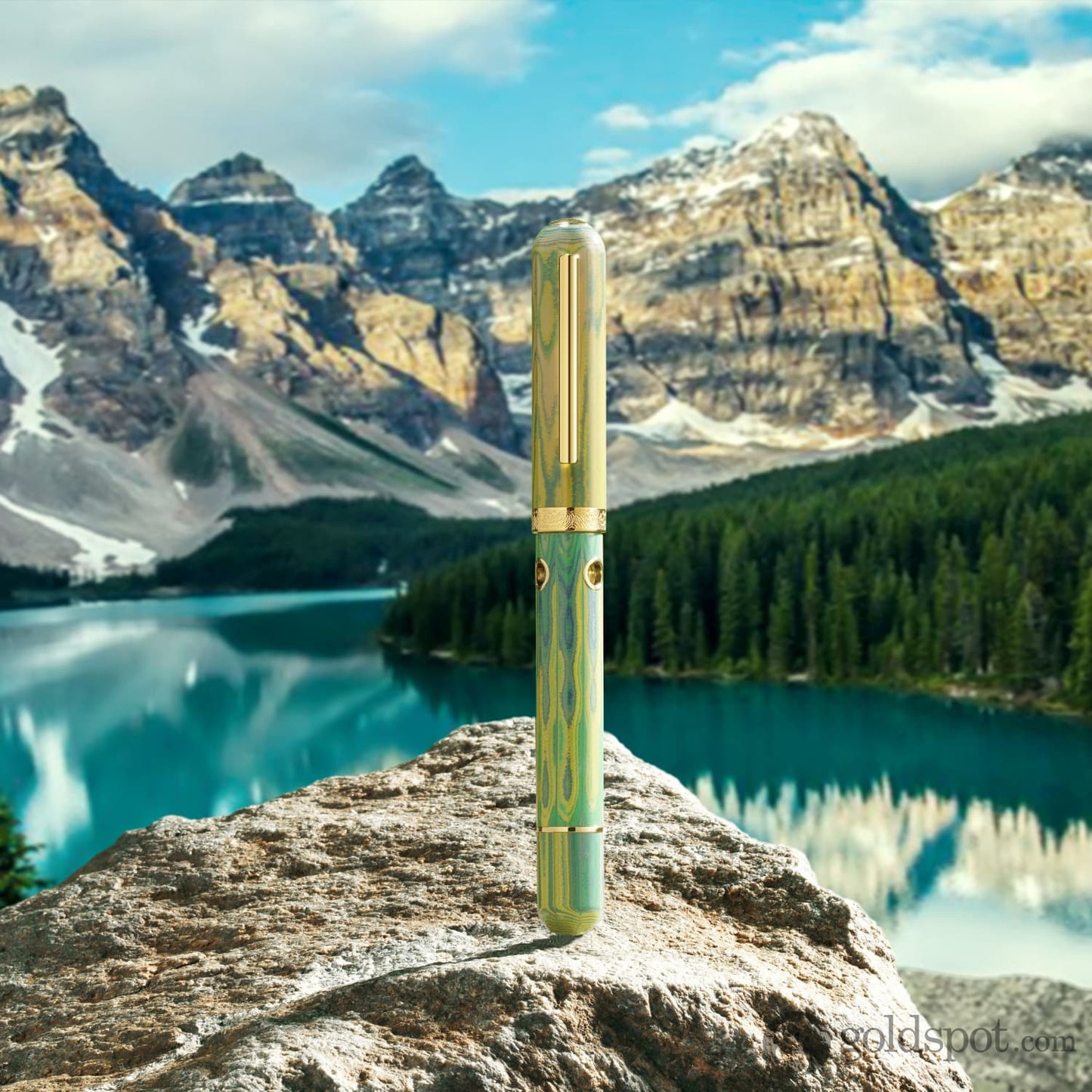 Nahvalur Nautilus Fountain Pen in Spring - Limited Edition Fountain Pen