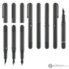 Nahvalur Nautilus Fountain Pen in Ti Black Fountain Pen