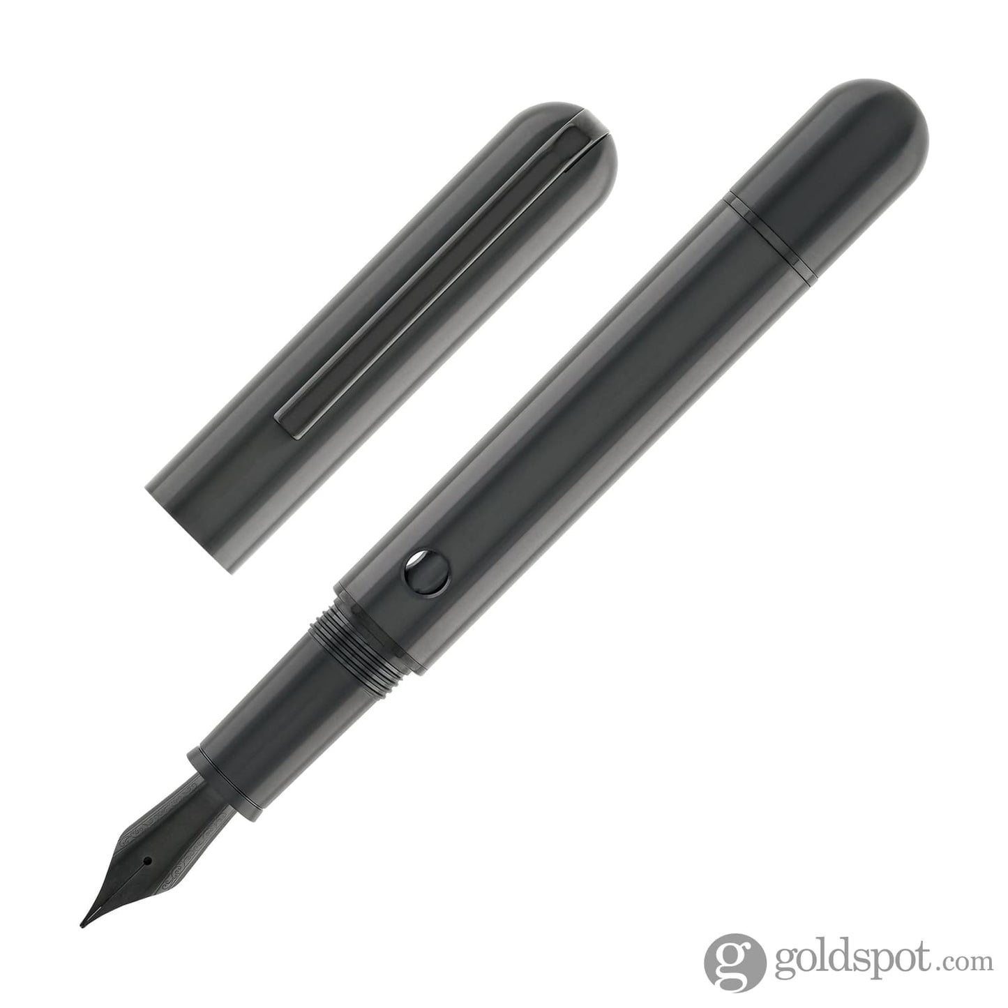 Nahvalur Nautilus Fountain Pen in Ti Black Fountain Pen
